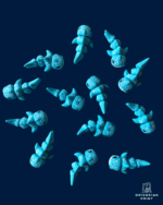 Hvalhaj fidget figur