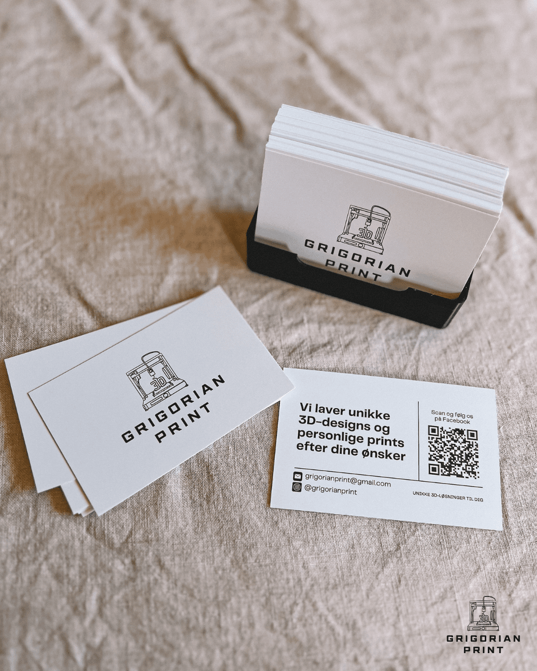 visitkortholder_grigorianprint.dk Visitkortholder - Billede 1