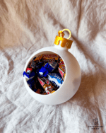 Lille julekugle dekoration med krog