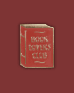 Pin Badge - Book Lovers Club - Billede 2