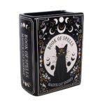 Lille porcelæn bogvase - Black Cat Magic Book of Spells  (FORUDBESTILLING) - Billede 2