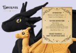Official Fourth Wing Crochet: Flight of Dragons - Hæklekit med Baby Andarna & Tairn (Officielt licenseret) - Billede 3