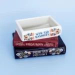 Bogvase Urtepotte Jane Austen - Sense and Sensibility/Persuasion/Pride and Prejudice - Billede 5