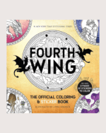 Fourth Wing: The Official Coloring & Sticker Book - Officiel malebog med klistermærker