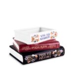 Bogvase Urtepotte Jane Austen - Sense and Sensibility/Persuasion/Pride and Prejudice - Billede 2