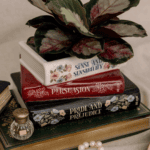 Bogvase Urtepotte Jane Austen - Sense and Sensibility/Persuasion/Pride and Prejudice